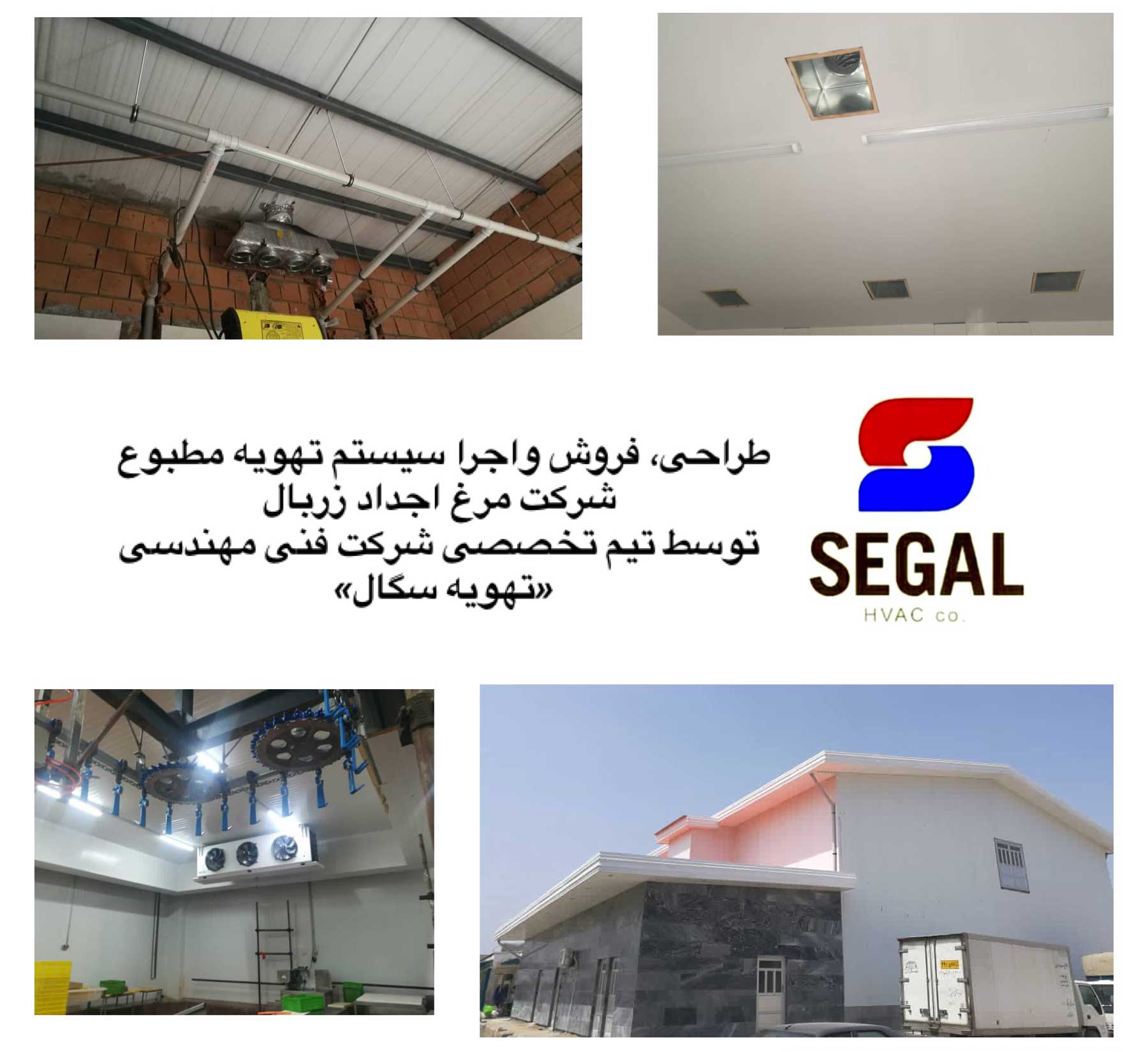 پروژه شرکت مرغ اجداد زربال 1 پروژه شرکت اجداد زربال