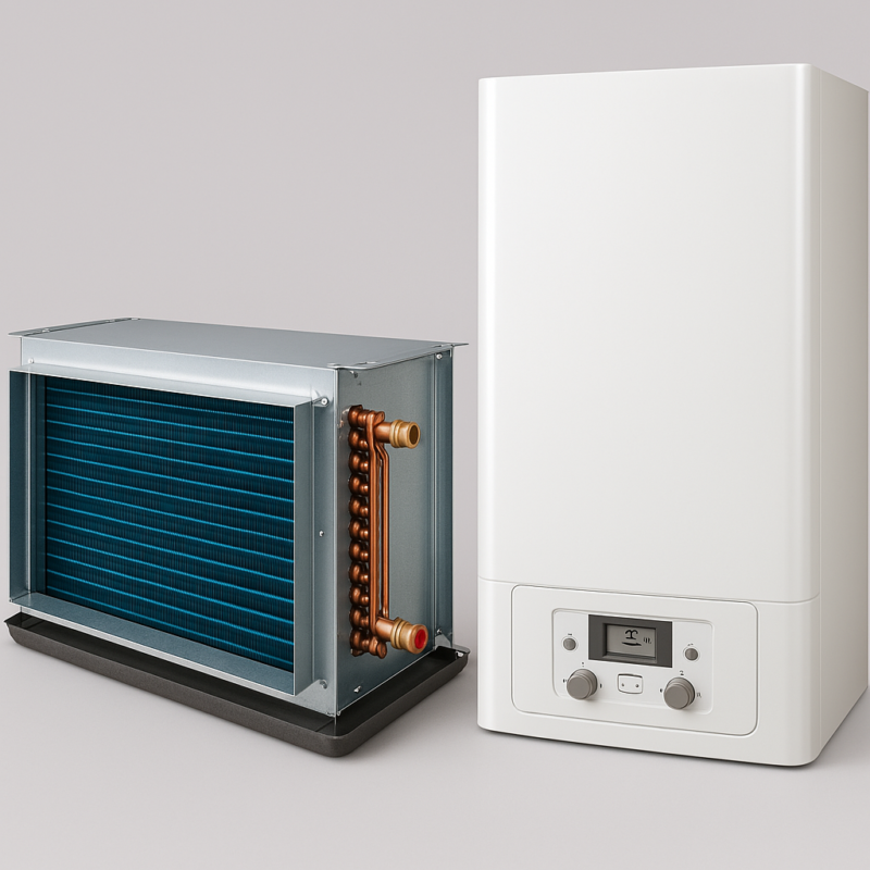 نحوه محاسبه ظرفیت پکیج آبگرم در دستگاه های داکت اسپلیت 2 پکیج آبگرم در دستگاه های داکت اسپلیت